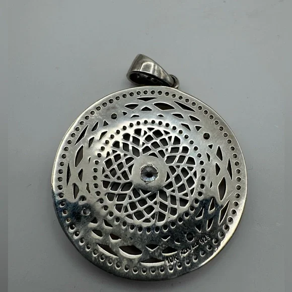 Keith Jack sterling silver w/ 10K Gold pendant - Picture 4 of 5